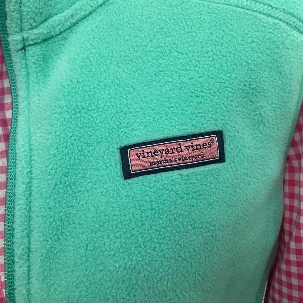 Vineyard Vines Seafoam Green Vest - Size Medium Mint Winter Vest - Picture 7 of 12